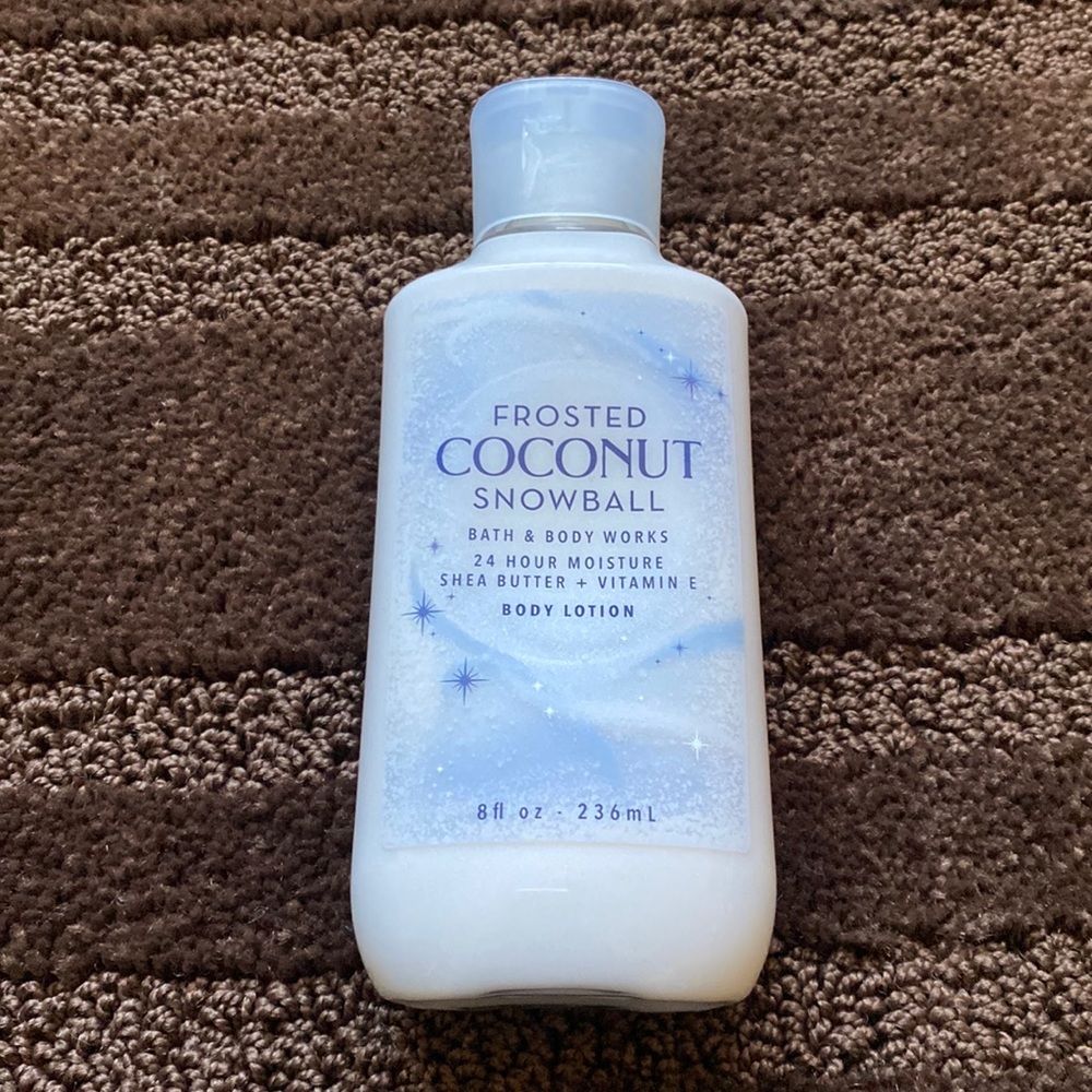 NET BBW FROSTED COCONUT SNOWBALL BODY LOTION